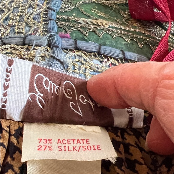 Elegant Brown Checkered Midi Skirt - Picture 5 of 7